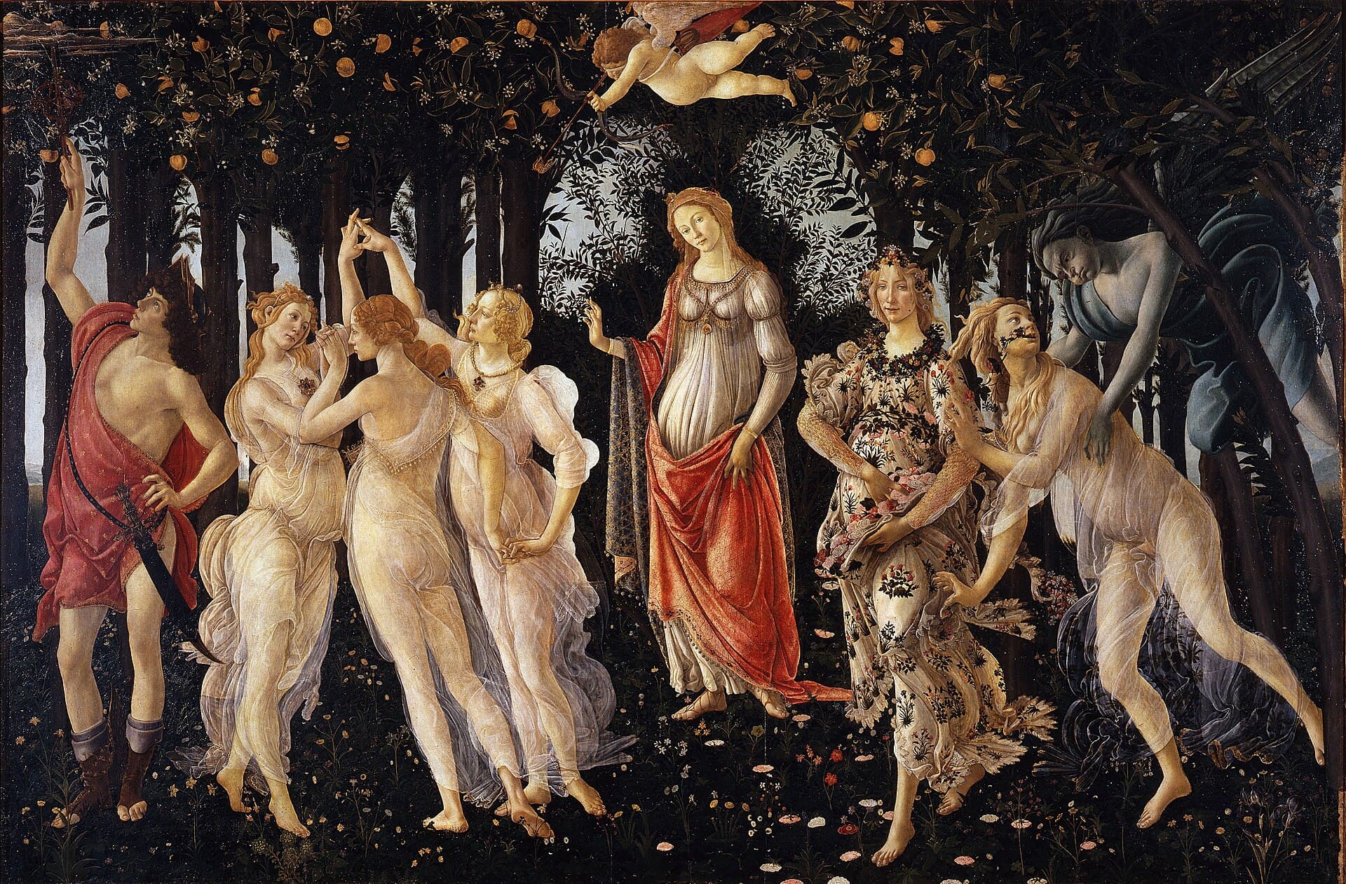 Climate Protesters Glue Themselves to a Botticelli