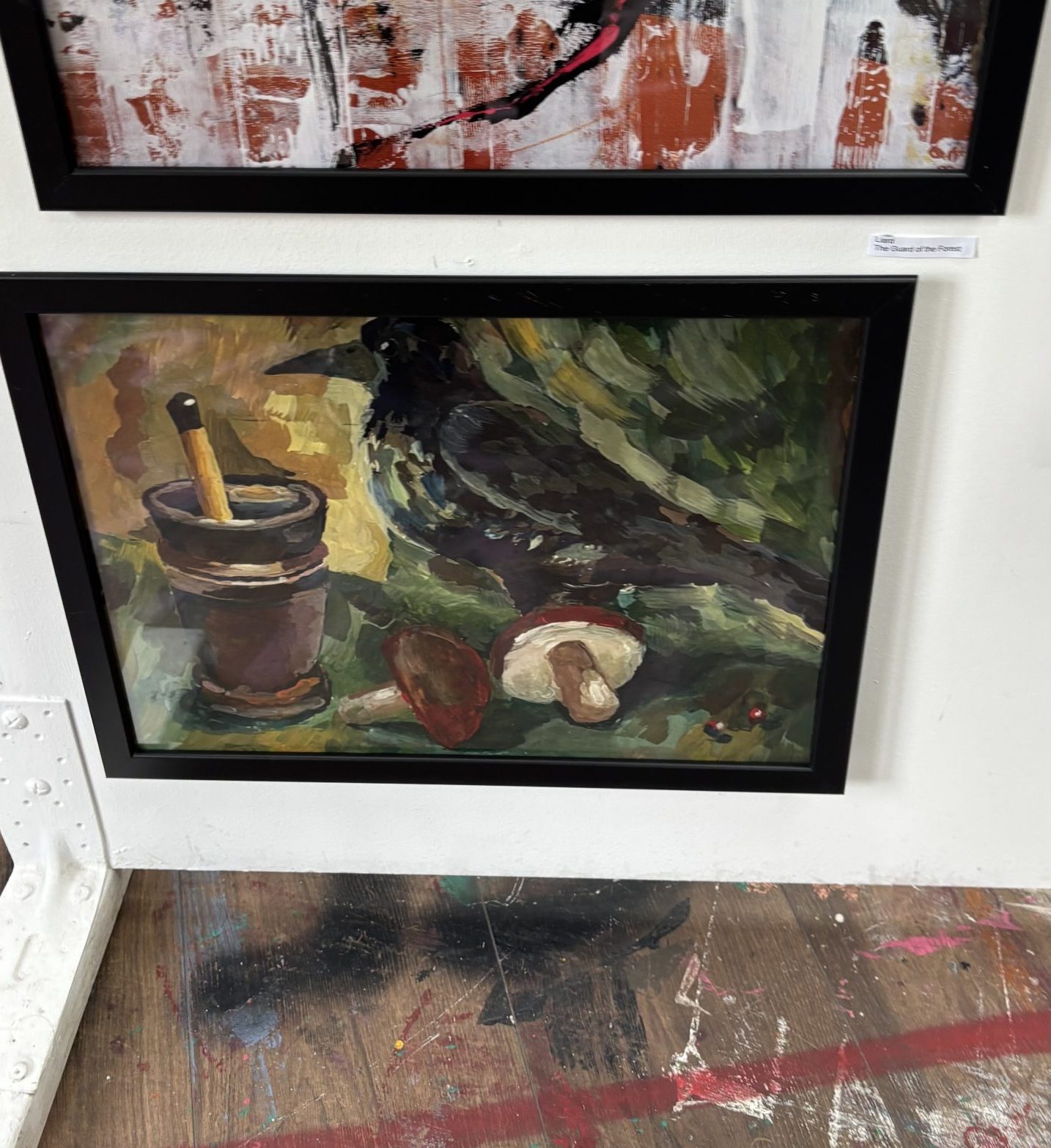 Photo of The Guard of the booklet,  Forest Mystery and Beetles and the Riddle of Lost Time at the exhibition