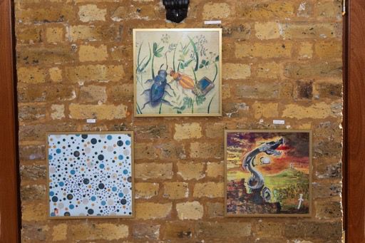 Photo of The Guard of the booklet,  Forest Mystery and Beetles and the Riddle of Lost Time at the exhibition